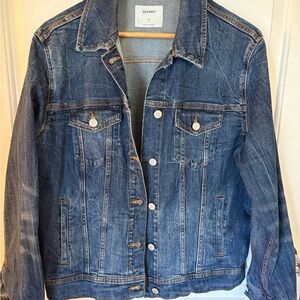 Old Navy Women's Dark Blue Jean Jacket
